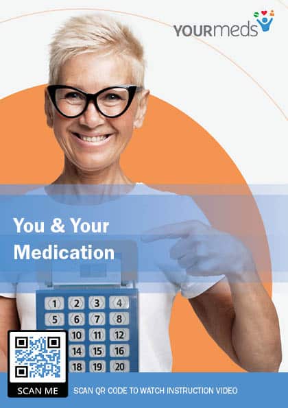 YOURmeds you and your medication leaflet front cover